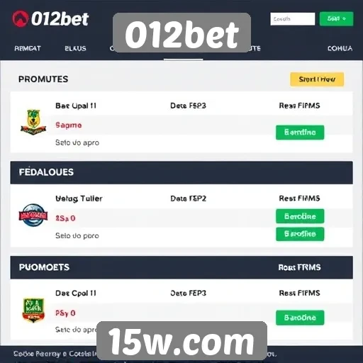 Plataforma 012bet apresenta promoções e bônus competitivos